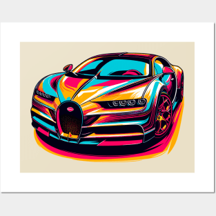 Bugatti Chiron Posters and Art